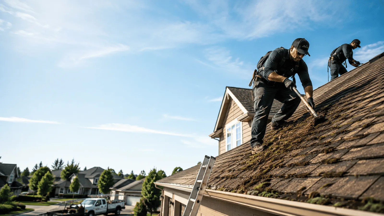 Roof Moss Removal in Bluffton, SC near me